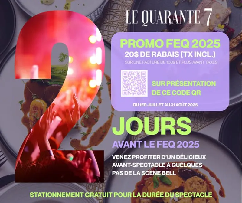 Image promotion Le Quarante7
