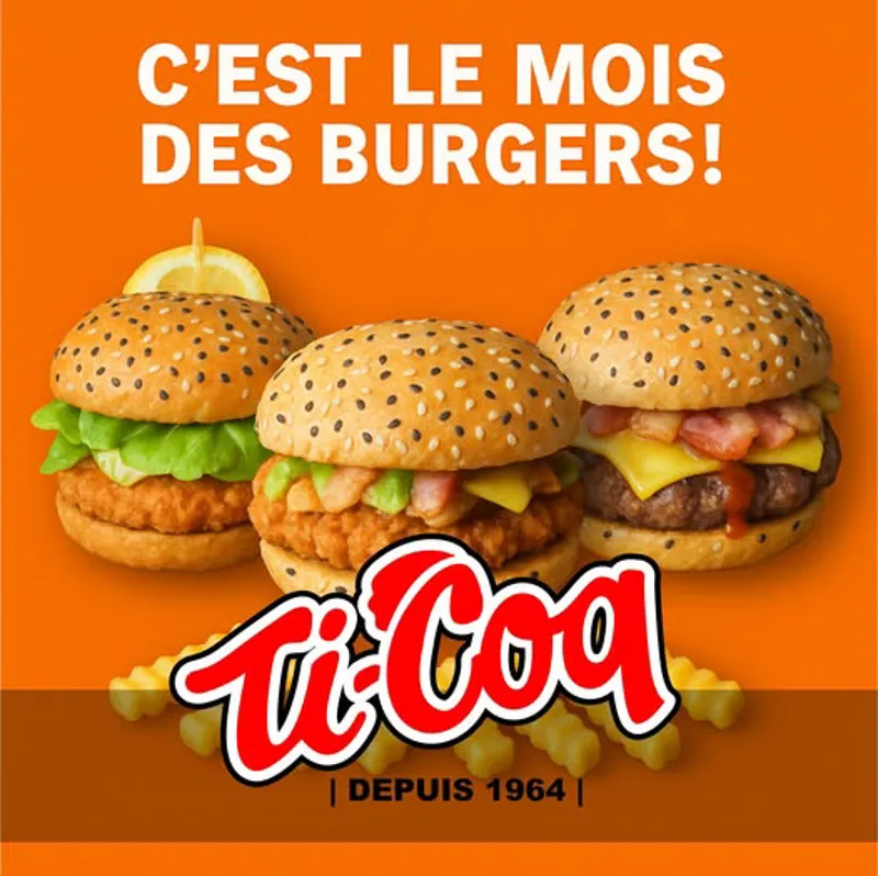 Image promotion Les Rôtisseries Ti-Coq (St-Louis-de-France)