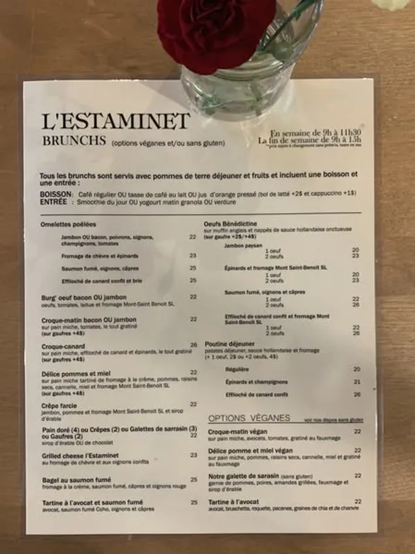 Image promotion L'Estaminet