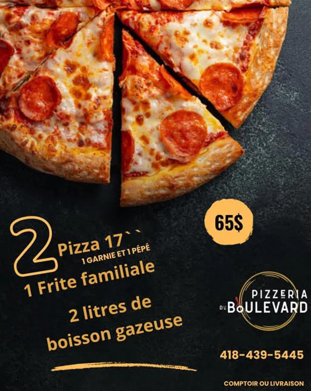 Image promotion Pizzeria Du Boulevard