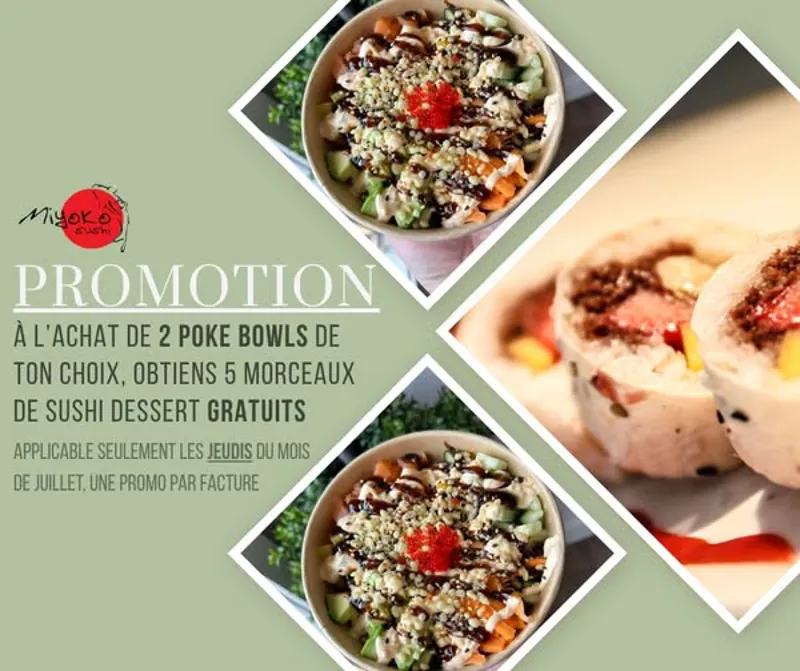 Image promotion Miyoko Sushi Rawdon