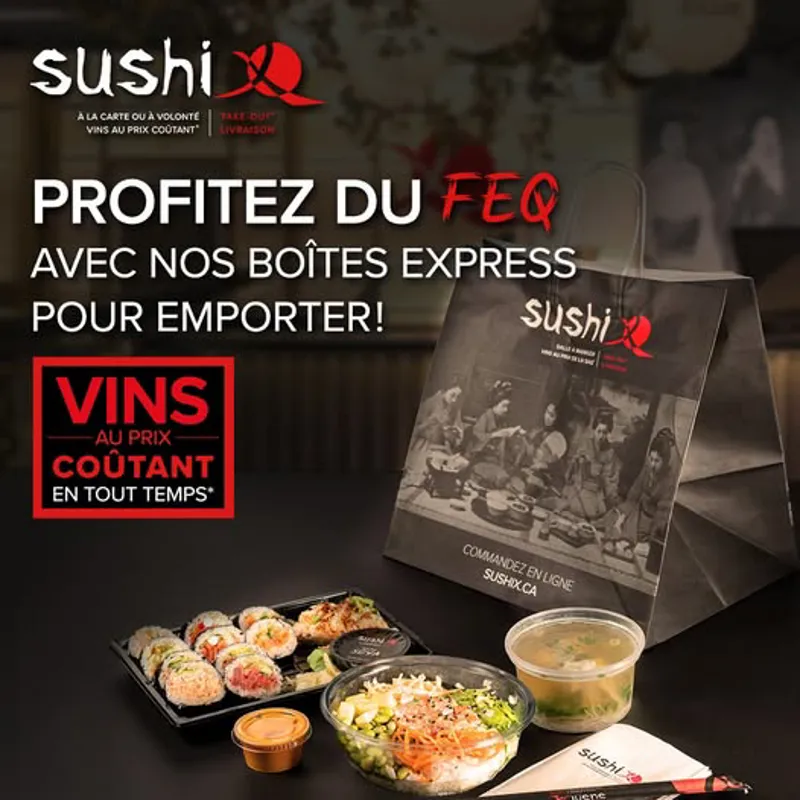 Image promotion Sushi X Lebourgneuf