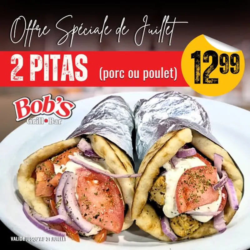 Image promotion Restaurant Bob's Grill Bar
