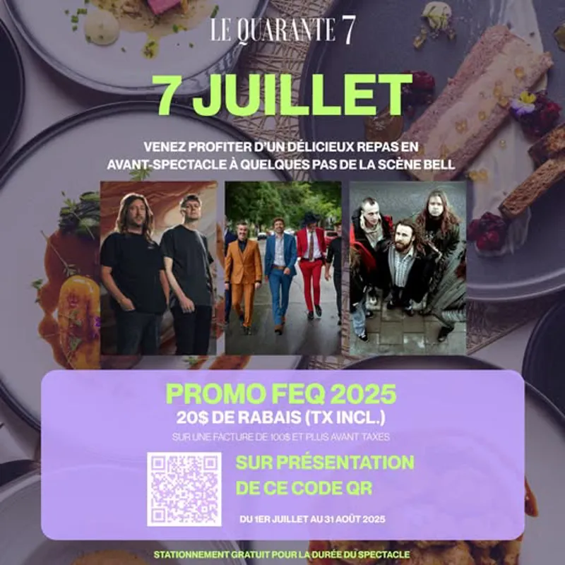 Image promotion Le Quarante7