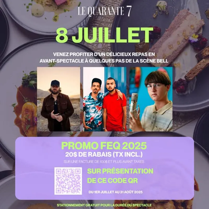 Image promotion Le Quarante7
