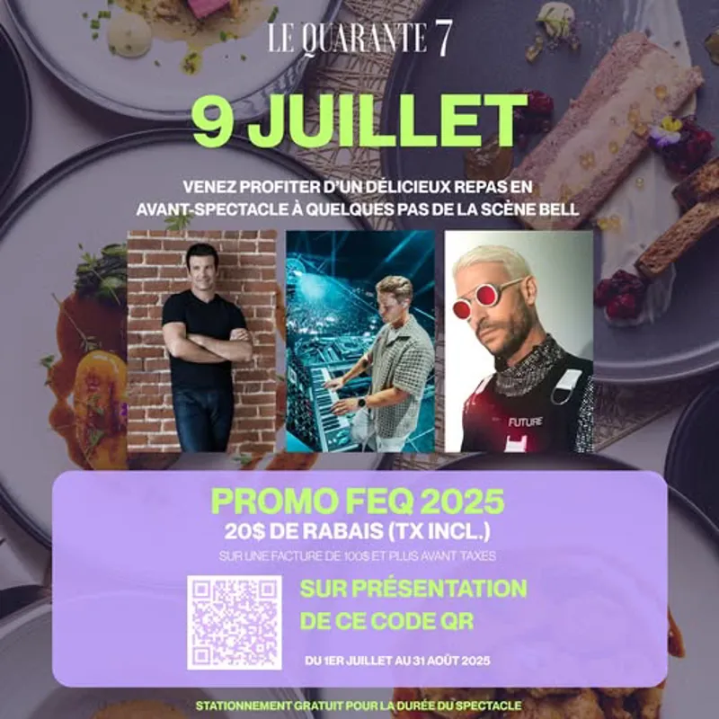Image promotion Le Quarante7
