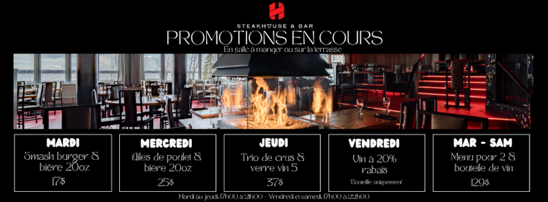 Image promotion Steakhouse & Bar