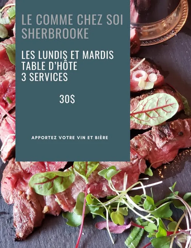 Image promotion Comme Chez Soi - Restaurant & Auberge