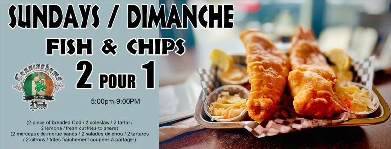 Image promotion Pub Cunninghams