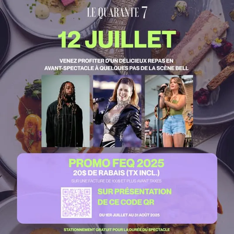 Image promotion Le Quarante7