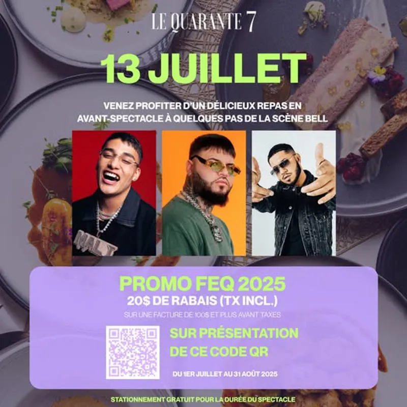 Image promotion Le Quarante7