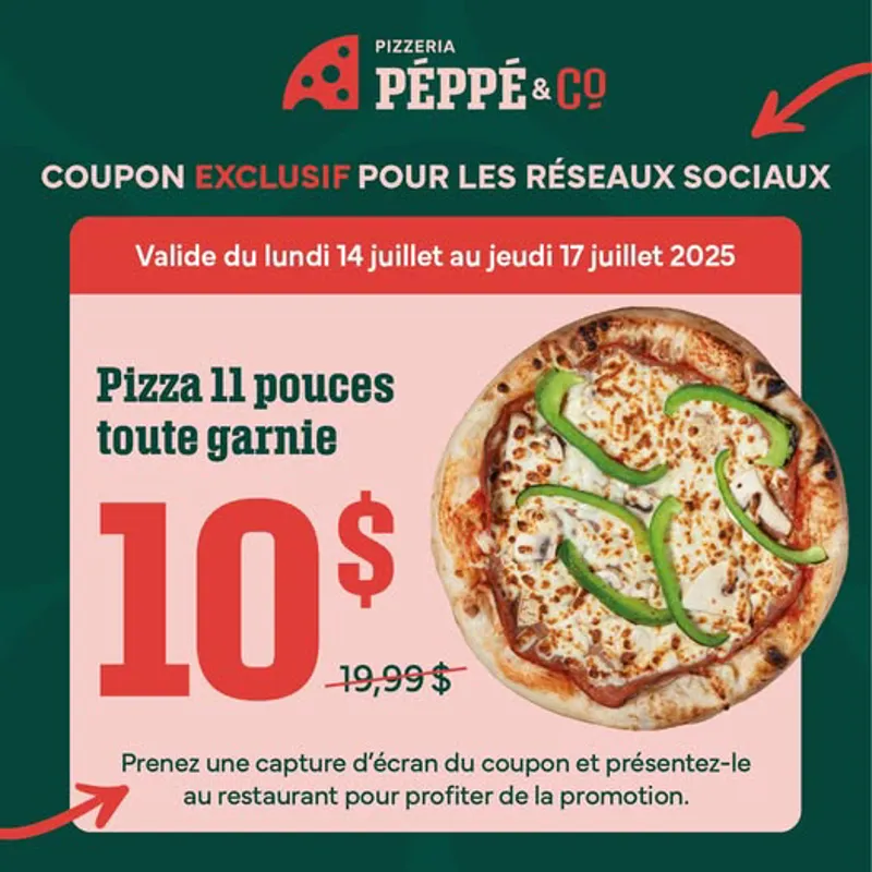 Image promotion Pizzeria Péppé & Co