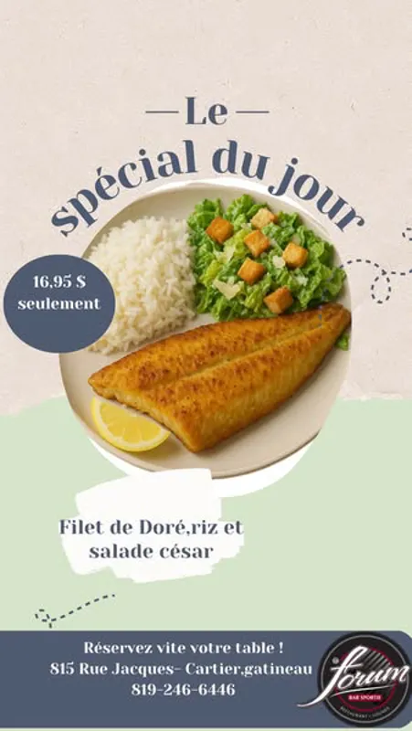 Image promotion Le Forum
