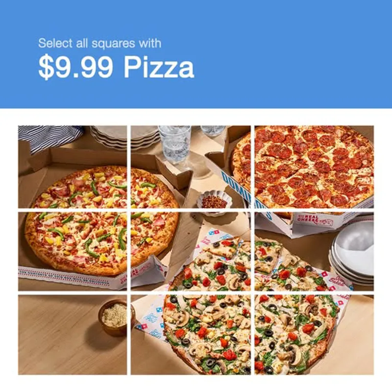 Image promotion Domino's Pizza
