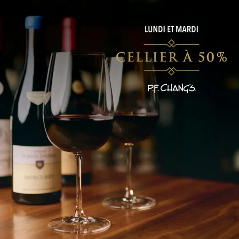 Image promotion P.F. Chang's Laval