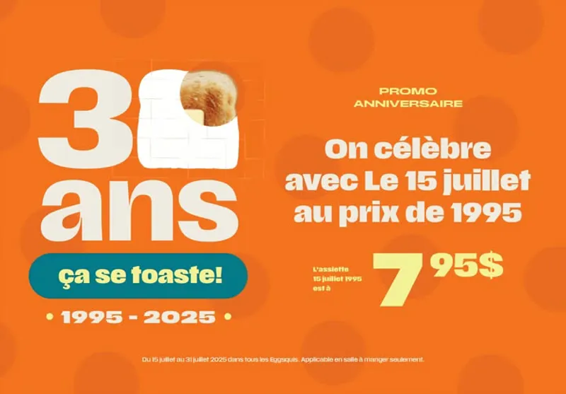 Image promotion Eggsquis Sherbrooke