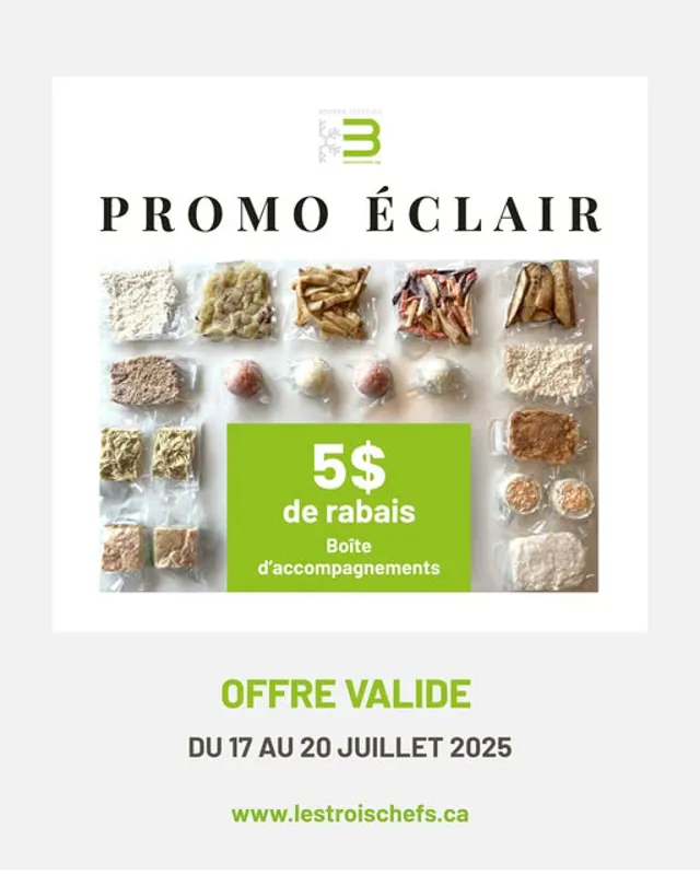 Image promotion Les trois chefs