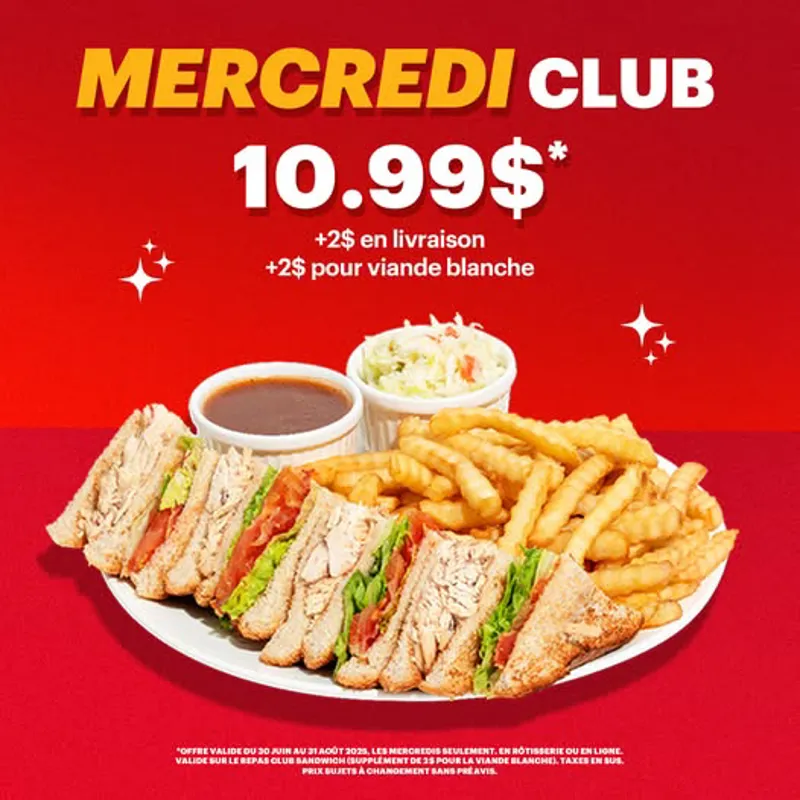 Image promotion Rôtisseries Au Coq (Gare Centrale)