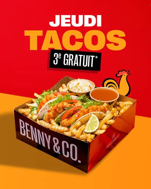 Image promotion Benny&Co. Jonquière