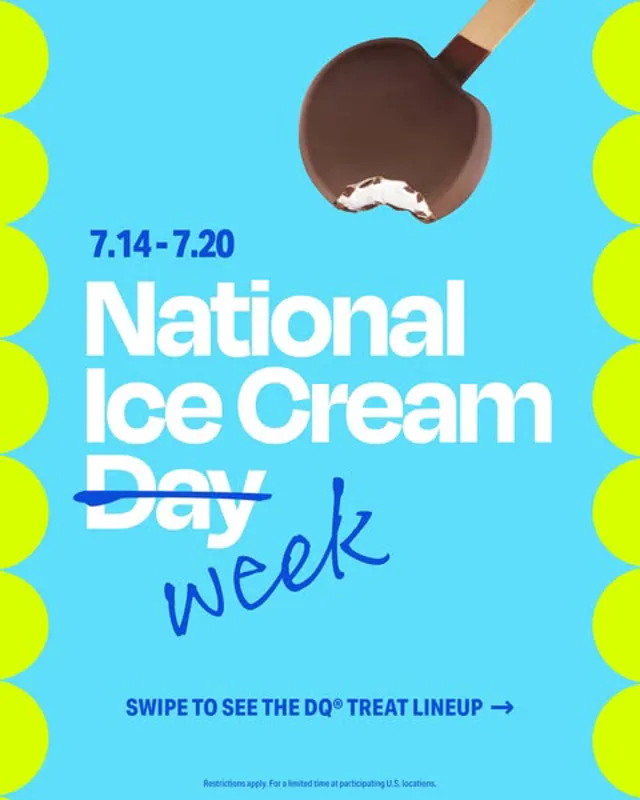 Image promotion Dairy Queen