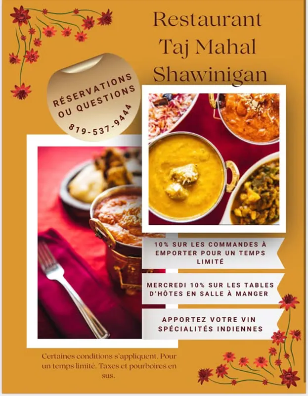 Image promotion Restaurant Taj Mahal Cuisine Fine