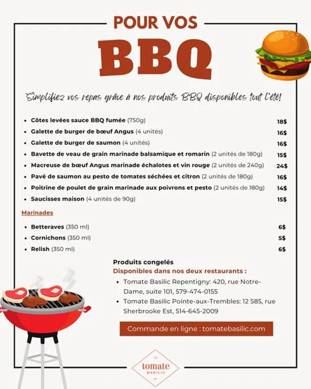 Image promotion Tomate Basilic Repentigny