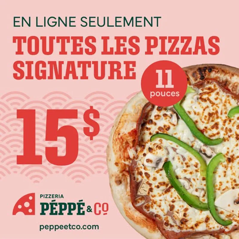 Image promotion Pizzeria Péppé & Co