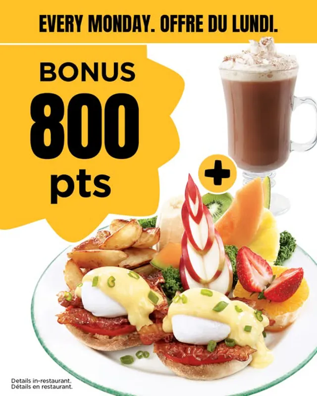 Image promotion Cora déjeuners - Breakfast and Lunch