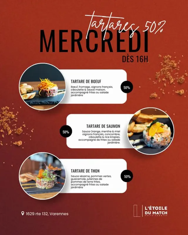 Image promotion L'Étoile Du Match - Resto-Sportif