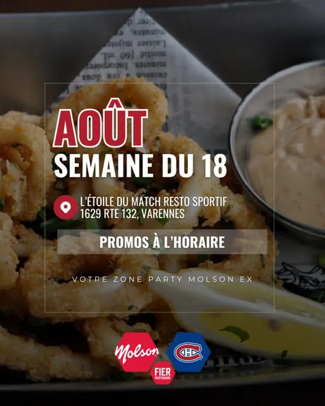 Image promotion L'Étoile Du Match - Resto-Sportif