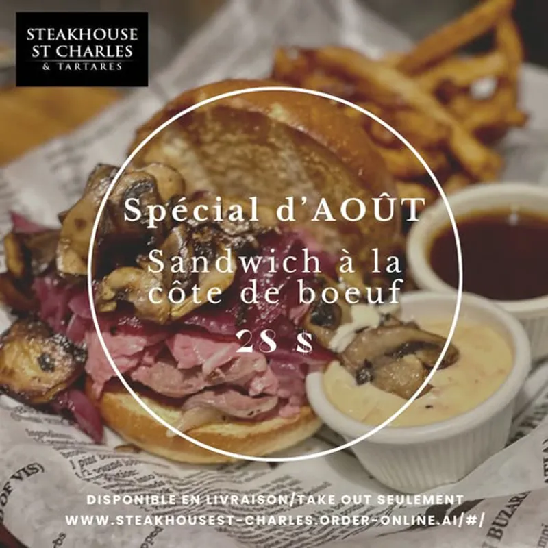 Image promotion Steak house St-Charles