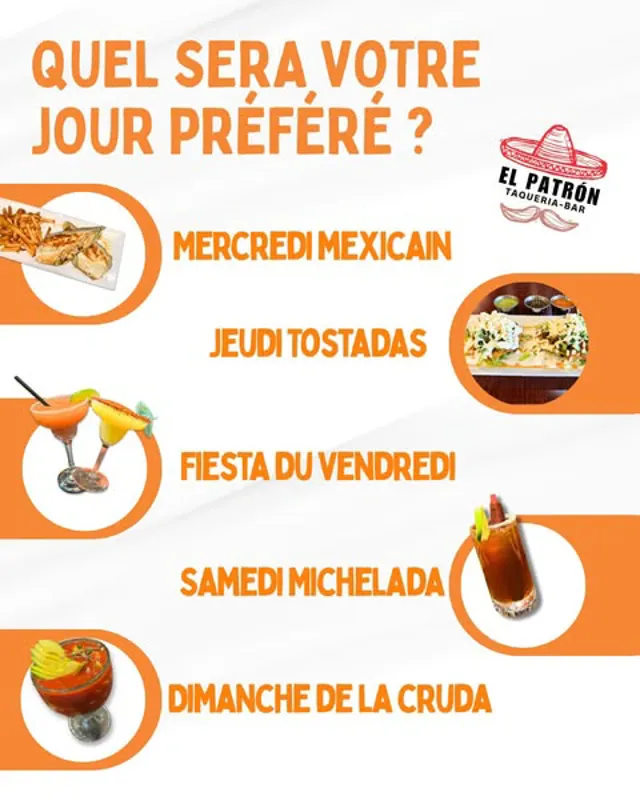 Image promotion El Patrón Taqueria Bar