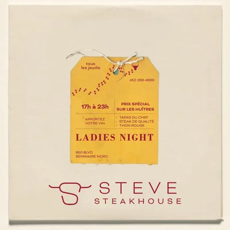 Image promotion Steve Steakhouse