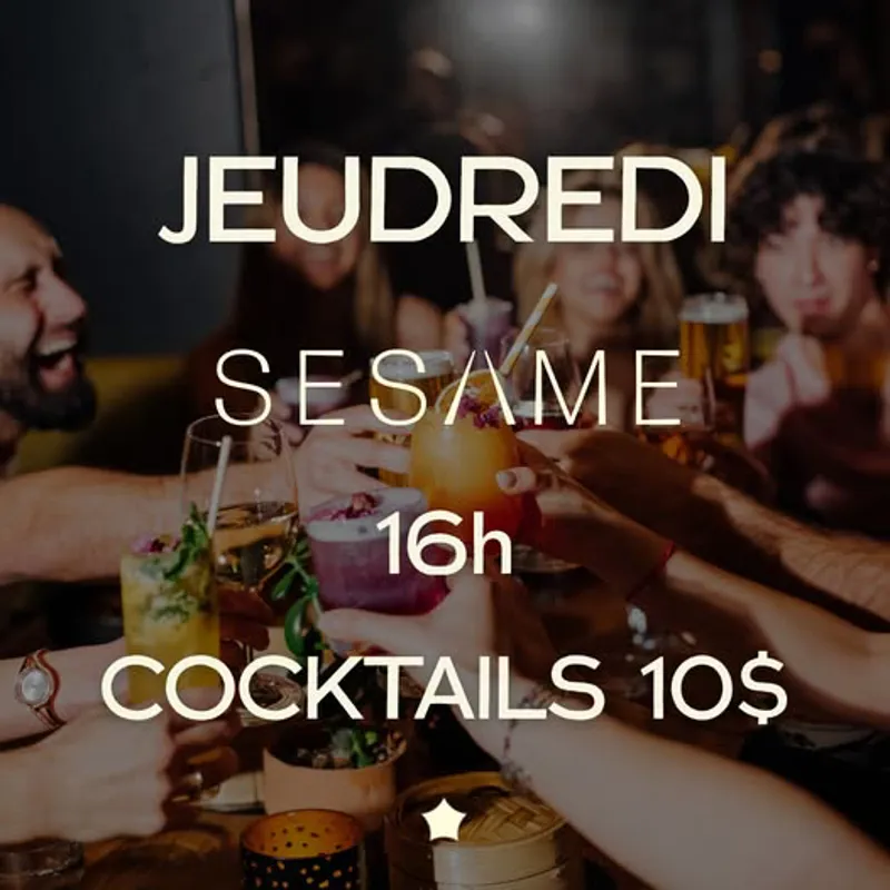 Image promotion SESAME - BISTRO ASIATIQUE