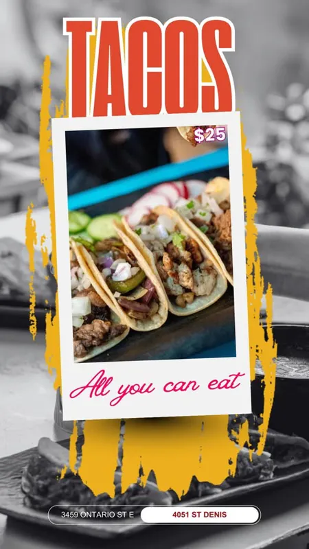 Image promotion Tacos Lakalaka Hochelaga