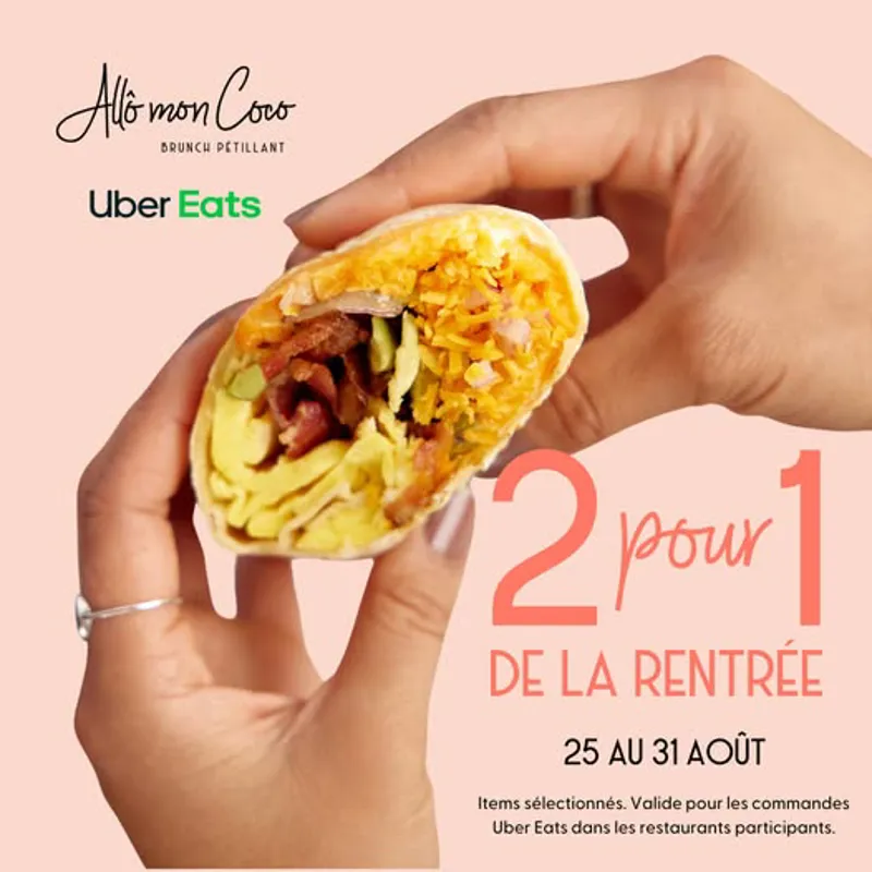 Image promotion Allô mon Coco Mascouche