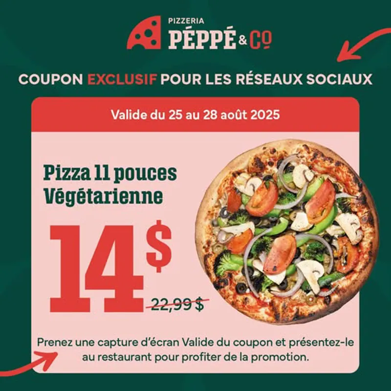 Image promotion Pizzeria Péppé & Co