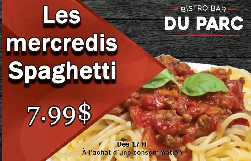 Image promotion Bistro Bar Du Parc