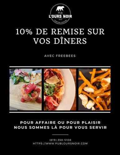 Image promotion Pub L'Ours Noir