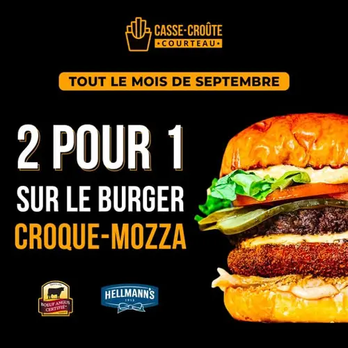 Image promotion Casse-croûte Courteau St-Grégoire