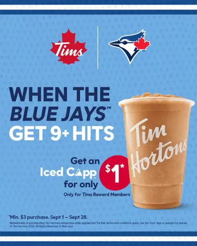 Image promotion Tim Hortons