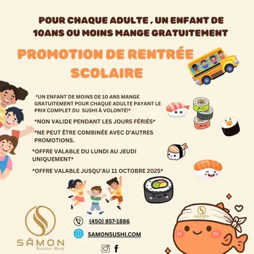 Image promotion Sāmon Sushi