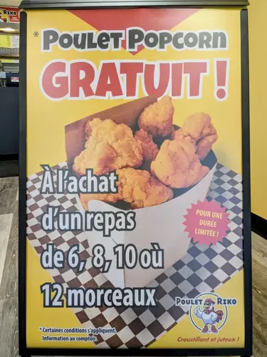 Image promotion Poulet Riko