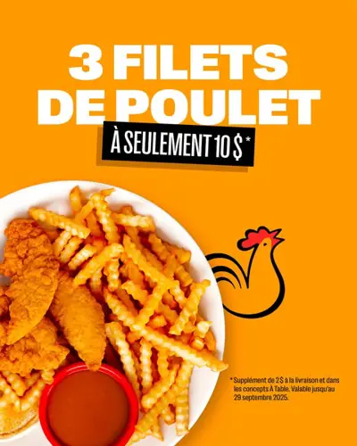 Image promotion Benny&Co. Trois-Rivières