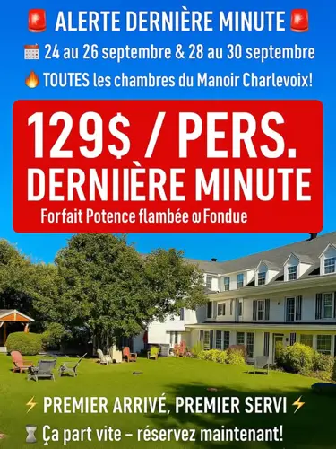 Image promotion Restaurant du Manoir Charlevoix - Le Graal