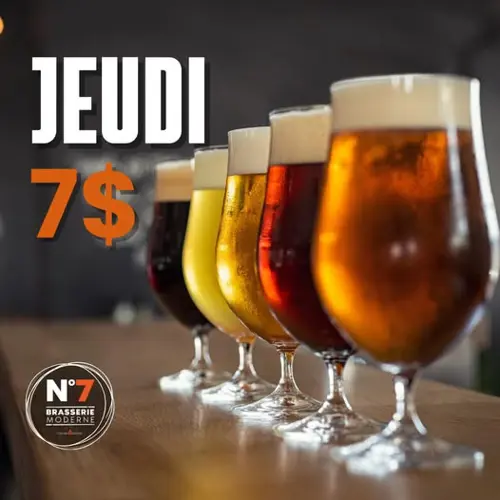 Image promotion Le Numéro 7 - Brasserie Moderne