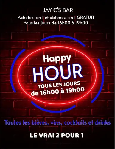 Image promotion Jay C's Déjeuners et Pub Urbain