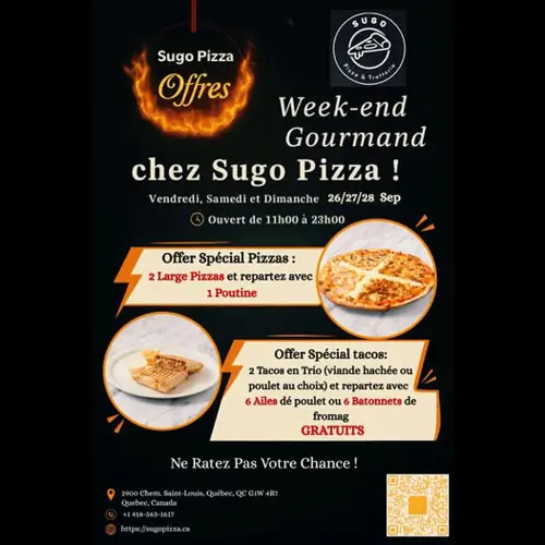 Image promotion SUGO Pizza & Trattoria
