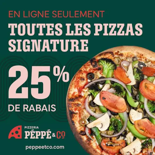 Image promotion Pizzeria Péppé & Co