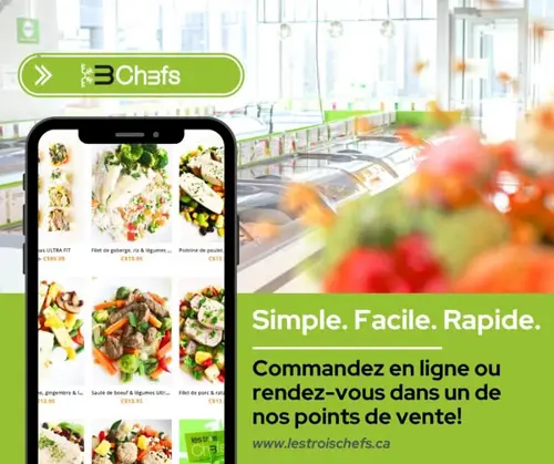 Image promotion Les trois Chefs St-Romuald